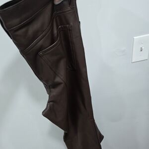 Banana Republic Brown Leather Pants
